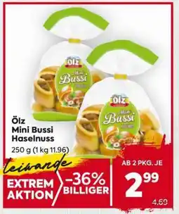 Billa Ölz Mini Bussi Haselnuss Angebot