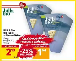 Billa BILLA Bio Bio-Edelschimmelkäse Angebot