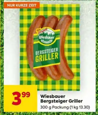 Billa Wiesbauer Bergsteiger Griller Angebot