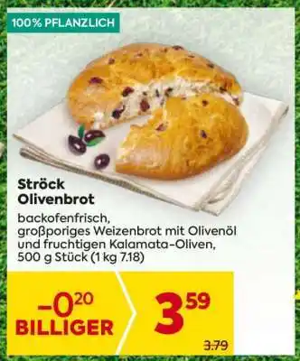 Billa Ströck Olivenbrot Angebot