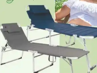 Maximarkt Alu-Gartenliege XXL Angebot
