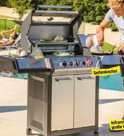 Maximarkt Enders Gasgriller Monroe Pro 3 SIK Turbo Angebot