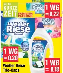 Maximarkt Weißer Riese Waschmittel Trio Caps Angebot