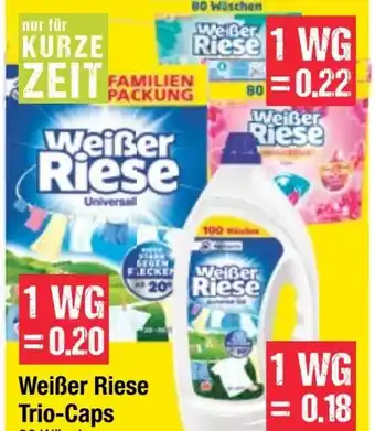 Maximarkt Weißer Riese Waschmittel Trio Caps Angebot