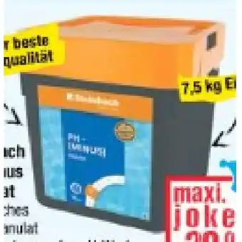Maximarkt pH-Minus Granulat maxi.preisjoker Maximarkt Angebot