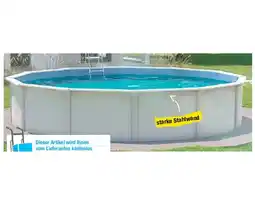 Maximarkt Stahlwandpool-Set Nuovo de Luxe II 360 x 120 cm Maximarkt Angebot