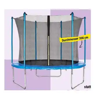 Maximarkt Trampolin Größe: 356 cm Maximarkt Angebot