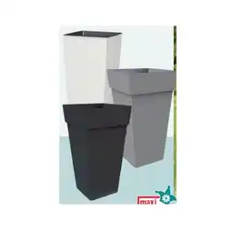 Maximarkt Blumentöpfe Melrose eckig, 40 x 40 x 50 cm maxi.preisjoker Maximarkt Angebot