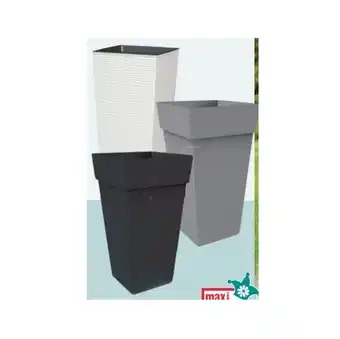 Maximarkt Blumentöpfe Melrose eckig, 40 x 40 x 50 cm maxi.preisjoker Maximarkt Angebot