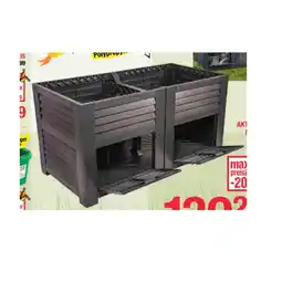 Maximarkt Hochbeet 150x75x78cm maxi.preisjoker Maximarkt Angebot