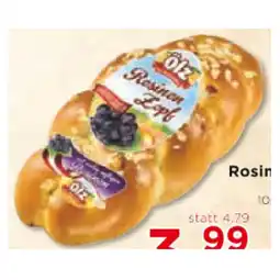 Unimarkt Rosinenzopf Unimarkt Angebot