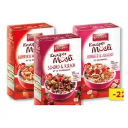 Unimarkt Knuspermüsli versch. Sorten Unimarkt Angebot
