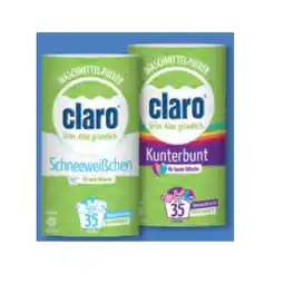 Unimarkt Waschmittel Pulver versch. Sorten 35 WG Unimarkt Angebot