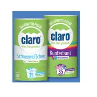 Unimarkt Waschmittel Pulver versch. Sorten 35 WG Unimarkt Angebot