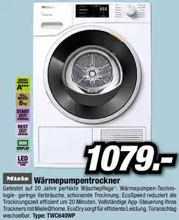 Red Zac Wärmepumpentrockner TWC640WP RED ZAC Angebot