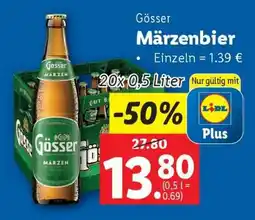 Lidl Gösser Märzenbier Angebot