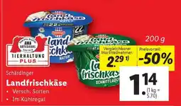 Lidl Landfrischkäse Angebot