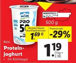 Lidl Nöm Proteinjoghurt Angebot