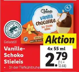 Lidl Gelatelli Vanille-Schoko Stieleis Angebot