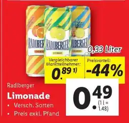 Lidl Radlberger Limonade Angebot