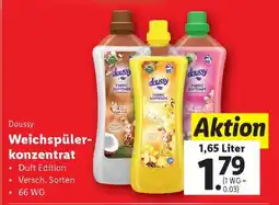 Lidl Doussy Weichspülerkonzentrat Angebot