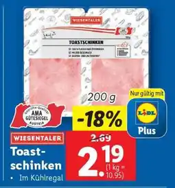 Lidl WIESENTALER Toastschinken Angebot