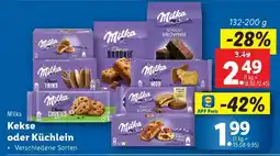 Lidl Milka Kekse oder Küchlein Angebot
