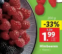 Lidl HIMBEEREN Angebot