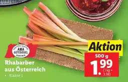 Lidl Rhabarber aus Österreich Angebot