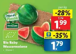 Lidl Bio Baby Wassermelone Angebot