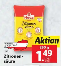 Lidl Haas Zitronensäure Angebot