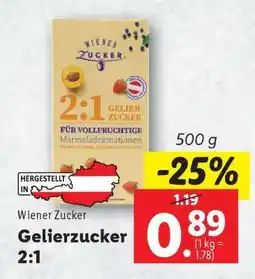 Lidl Gelierzucker 2:1 Angebot
