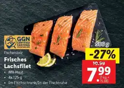 Lidl Frisches Lachsfilet Angebot