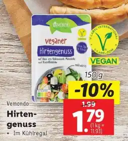 Lidl Vemondo Hirtengenuss Angebot