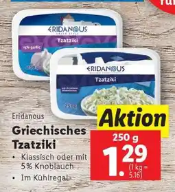 Lidl Eridanous Griechisches Tzatziki Angebot