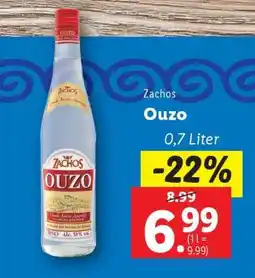Lidl Zachos Ouzo Angebot