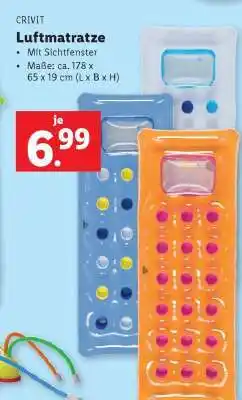 Lidl Luftmatratze Angebot