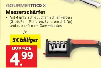 Lidl GOURMETmaxx Messerschärfer Angebot