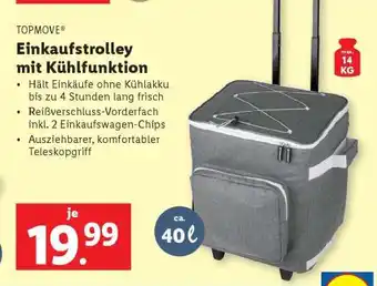 Lidl Einkaufstrolley mit Kühlfunktion Angebot