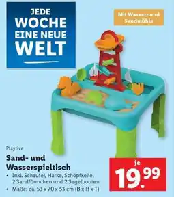 Lidl Sand- und Wasserspieltisch Angebot
