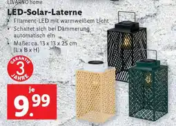 Lidl LED-Solar-Laterne Angebot