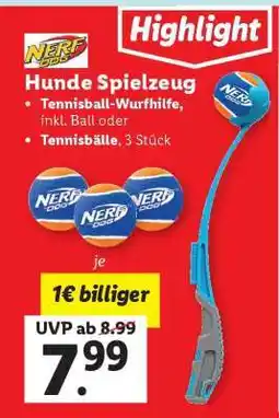Lidl Hunde Spielzeug Angebot