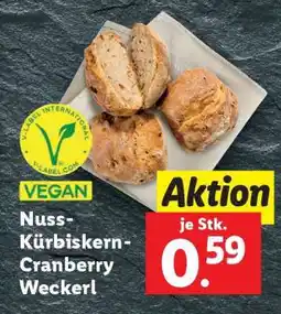Lidl Nuss-Kürbiskern-Cranberry Weckerl Angebot