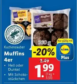 Lidl Muffins 4er Angebot