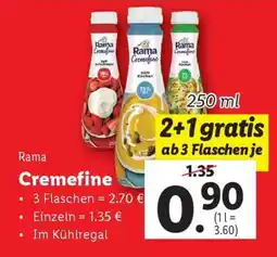 Lidl Rama Cremefine Angebot