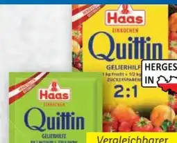 Lidl Haas Quittin Zuckersparend 2:1 Angebot