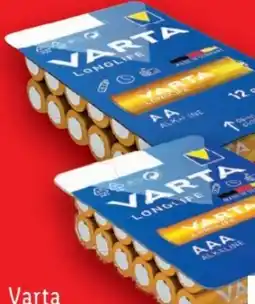 Lidl Varta Batterien Longlife Angebot