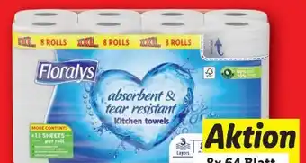 Lidl Floralys Küchentücher Angebot