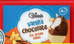 Lidl Gelatelli Vanilla Chocolate Ice Cream Lollies Angebot