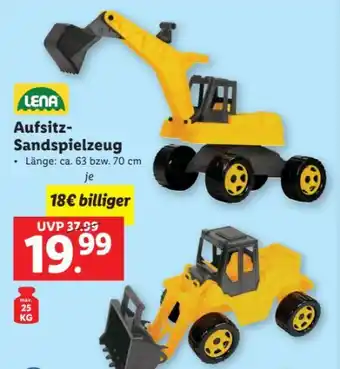 Lidl Lena Aufsitz-Sandspielzeug Angebot